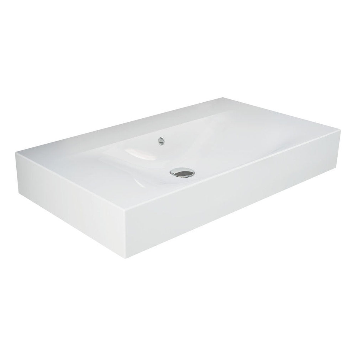 Fienza RAK Des 81 Wall Basin, No Tap Hole