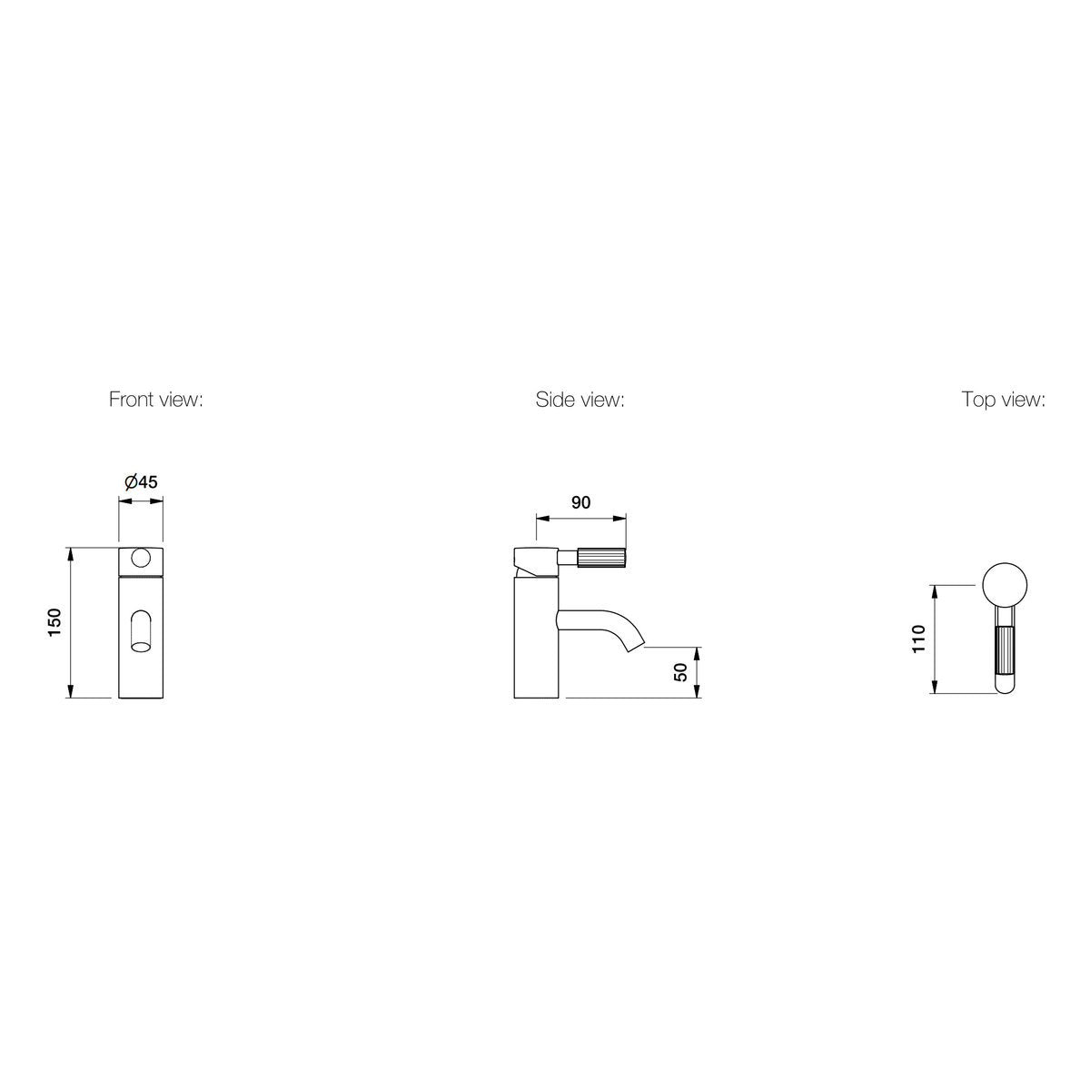 Brodware Vienna Basin Mixer