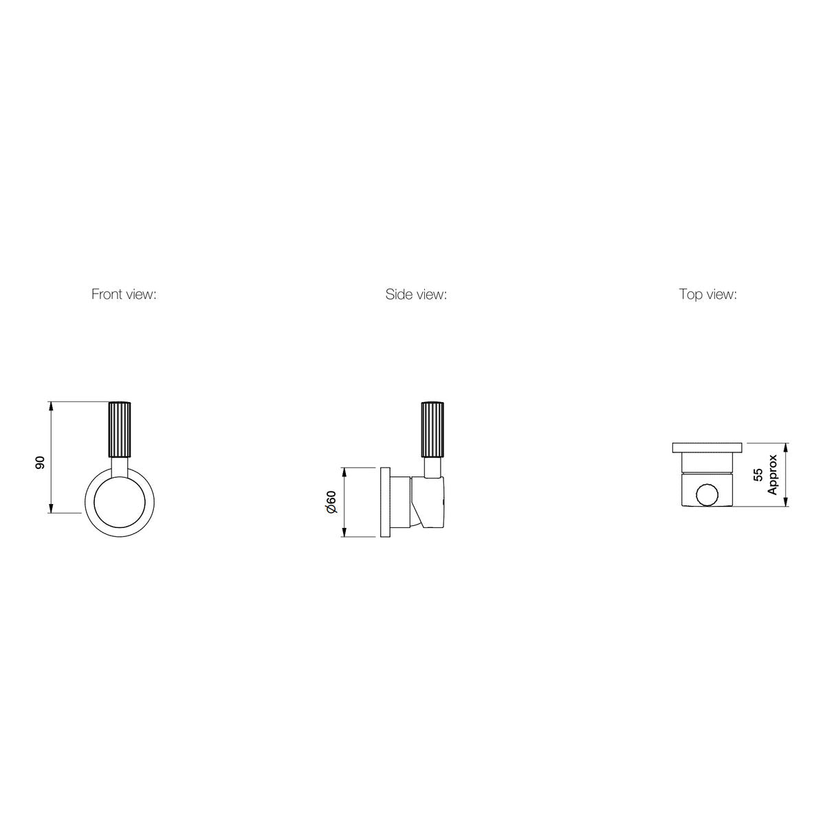 Brodware Vienna Wall Mixer