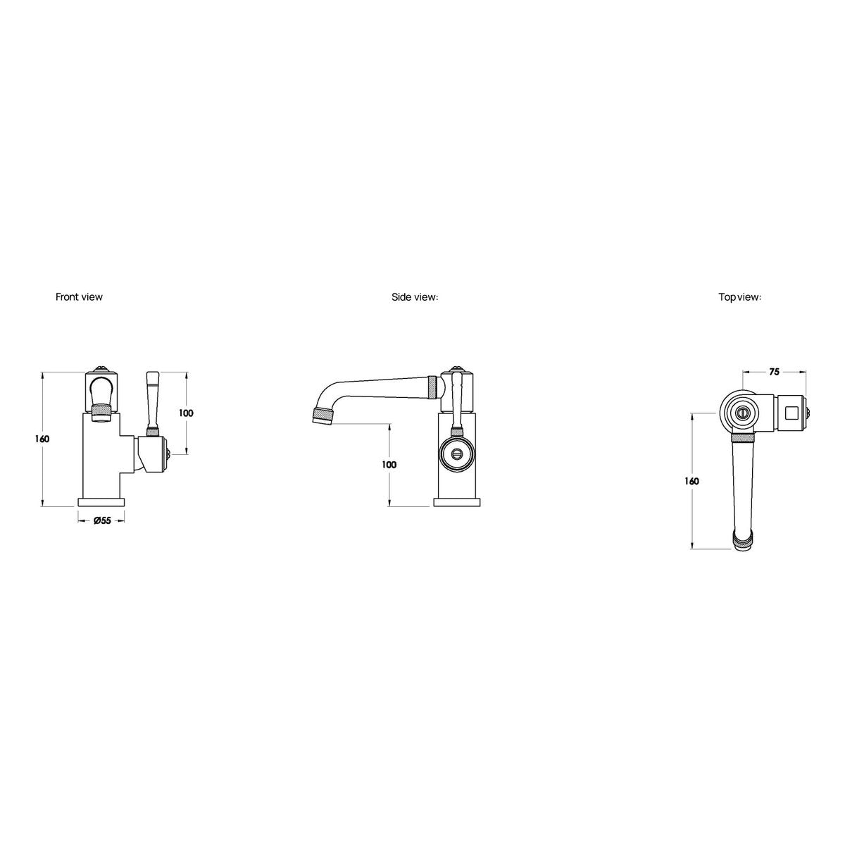 Brodware Industrica Basin Mixer II