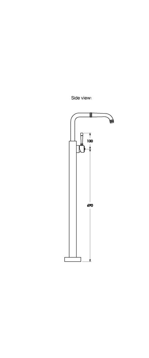 Brodware Industrica Bath Mixer
