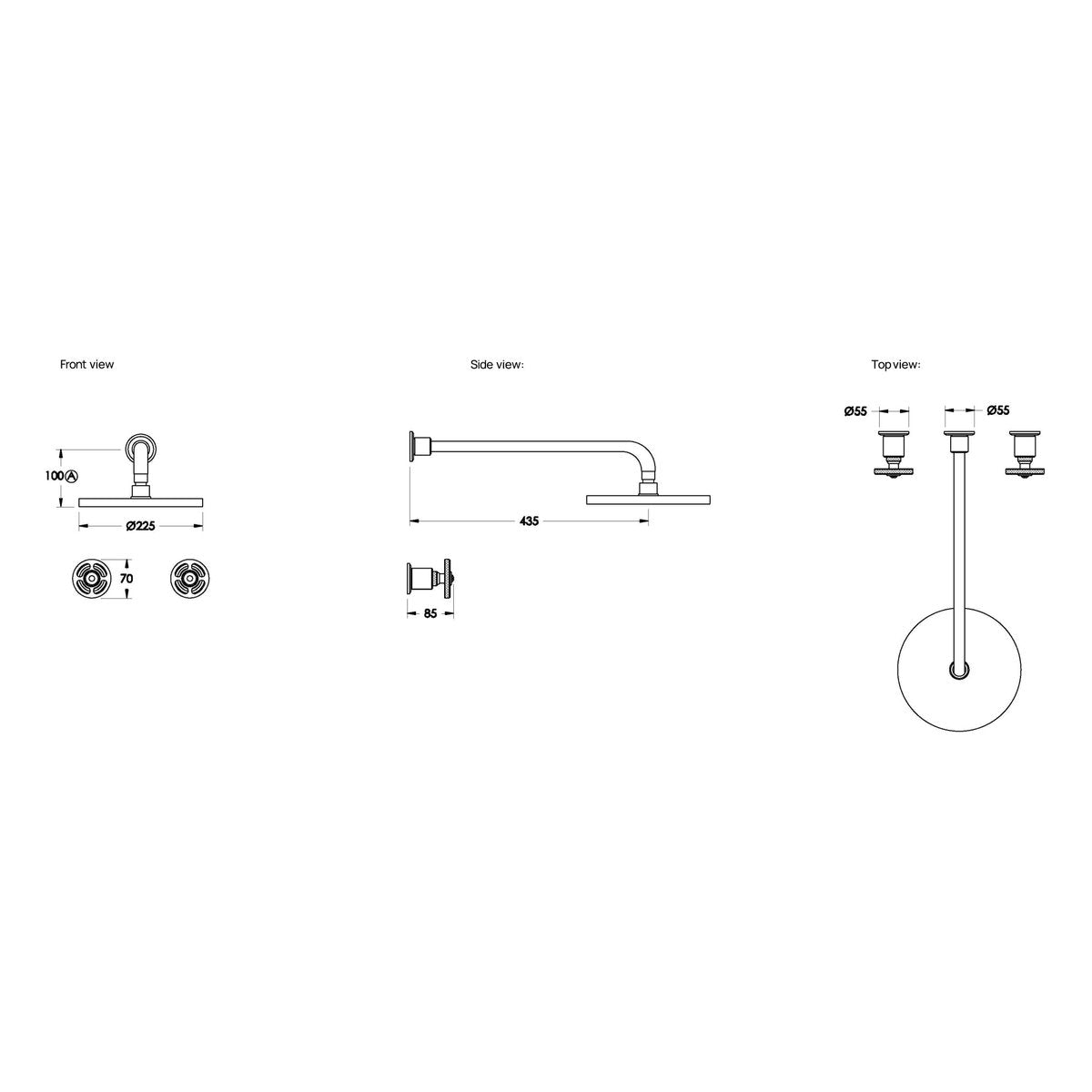 Brodware Industrica Shower Set I