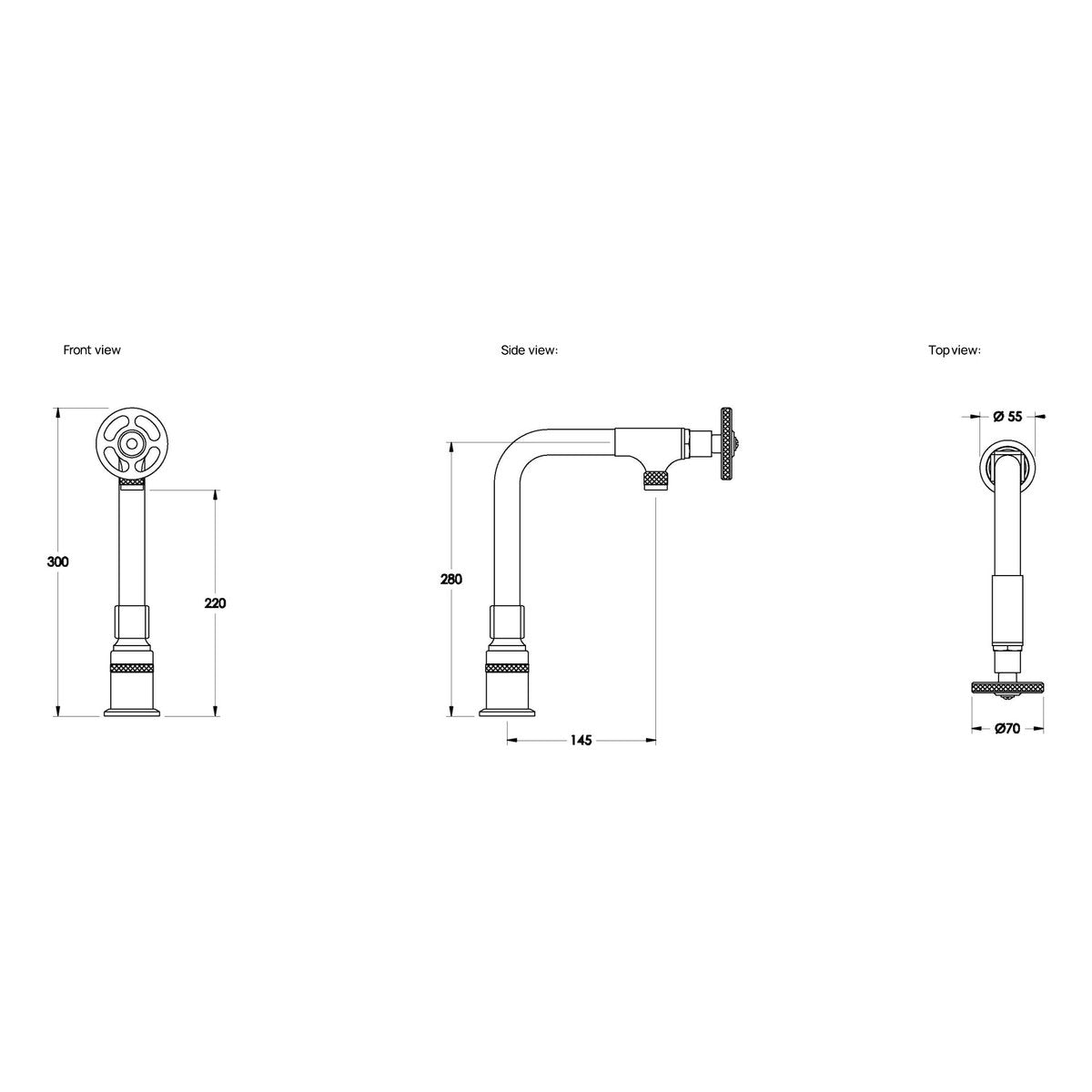 Brodware Industrica Bar Tap