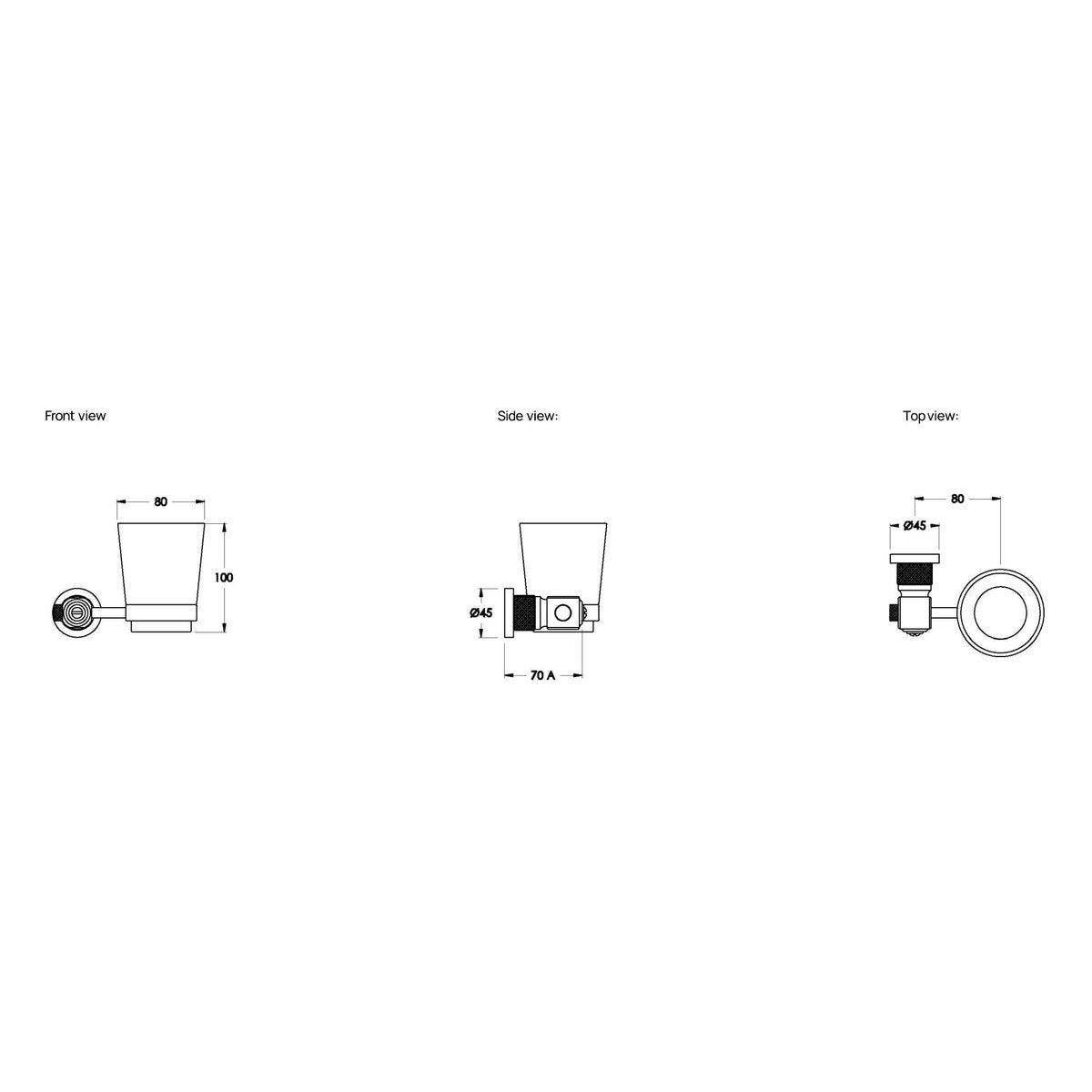 Brodware Industrica Tumbler Holder