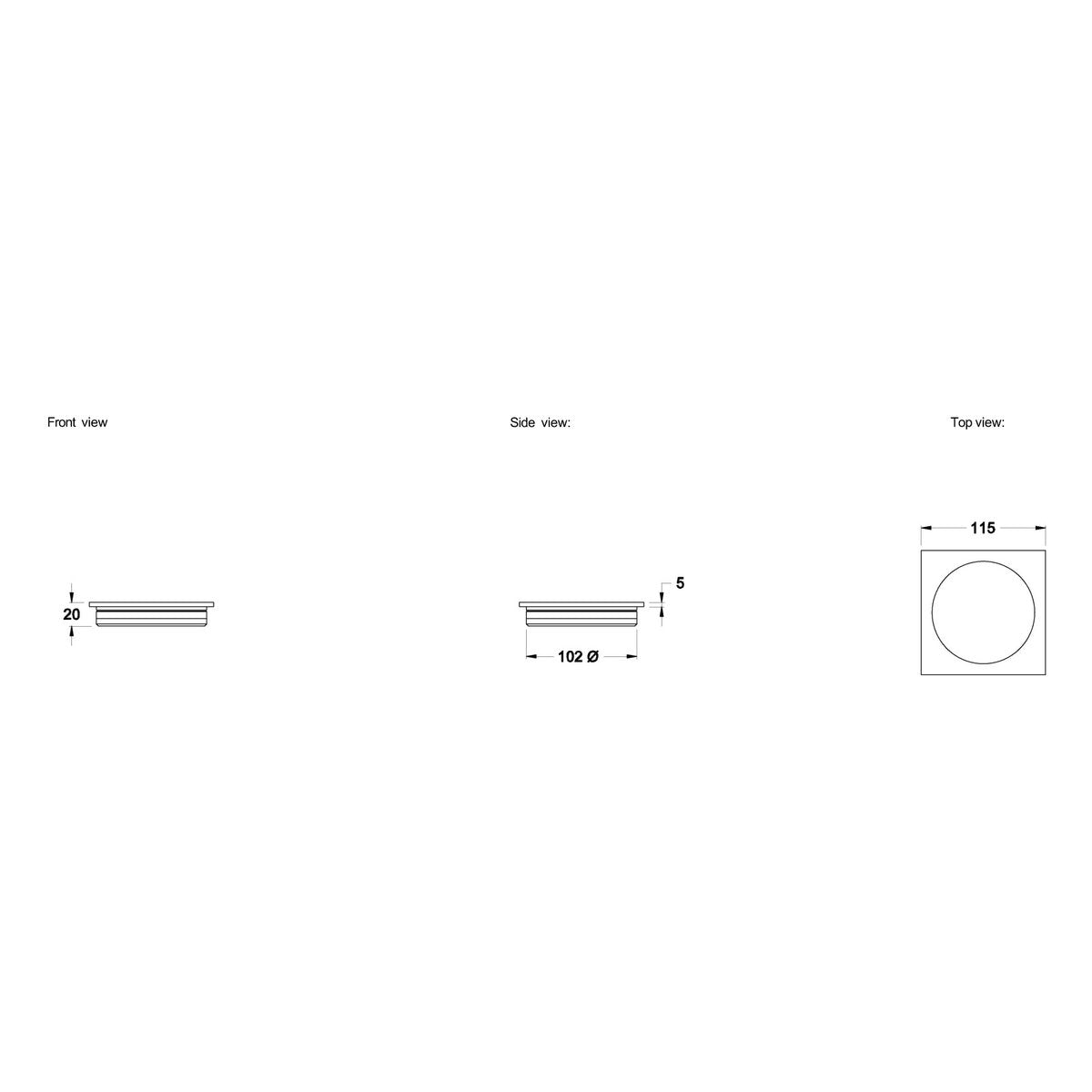 Brodware 100mm Floor Waste II