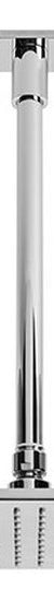 Brodware Sq 75 Ceiling Shower, 300mm Dropper