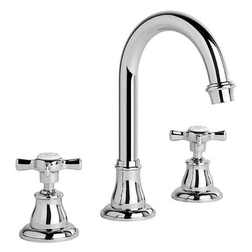 Brodware Neu England Basin Set III, Cross Handle - Ceramic Disc