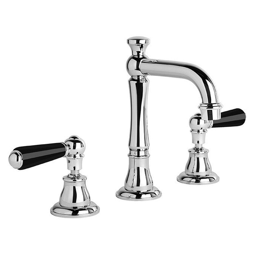 Brodware Neu England Basin Set II, Black Porcelain Lever