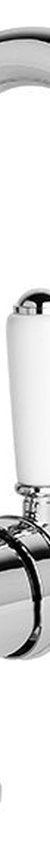Brodware Neu England Basin Mixer III, White Porcelain Lever