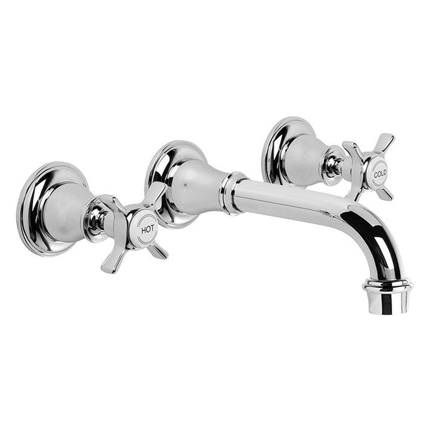 Brodware Neu England Wall Set IV, Cross Handle - Ceramic Disc