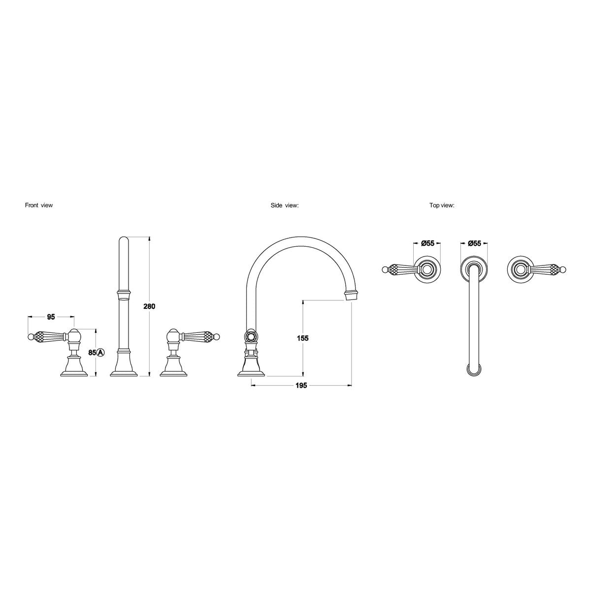Brodware Neu England Kitchen Set IV, Kristall Lever