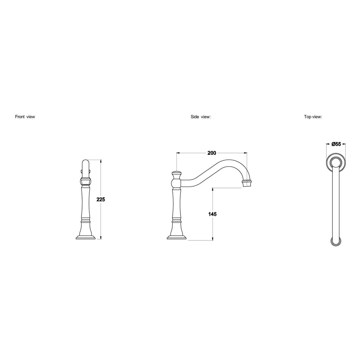 Brodware Neu England Bath Spout II