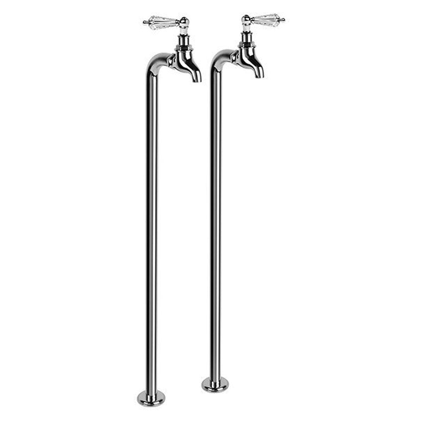 Brodware Neu England Bib Taps I, Kristall Lever