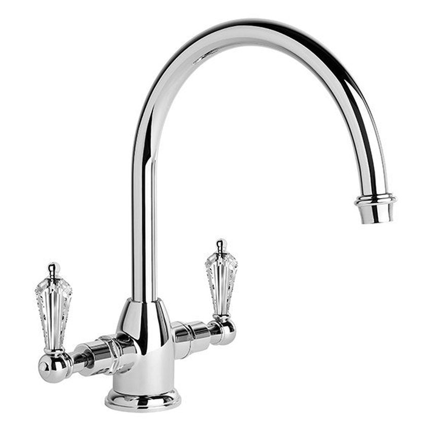 Brodware Neu England Kitchen Mixer II, Kristall Lever