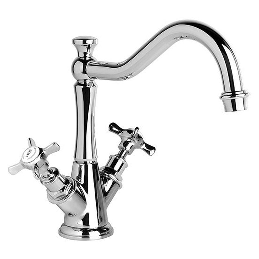 Brodware Neu England Kitchen Mixer I, Cross Handle - Ceramic Disc