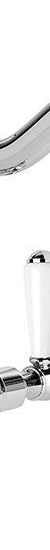 Brodware Neu England Kitchen Mixer I, White Porcelain Lever