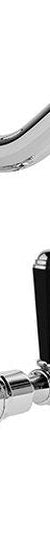Brodware Neu England Kitchen Mixer I, Black Porcelain Lever