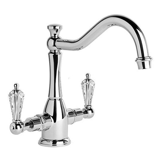 Brodware Neu England Kitchen Mixer I, Kristall Lever