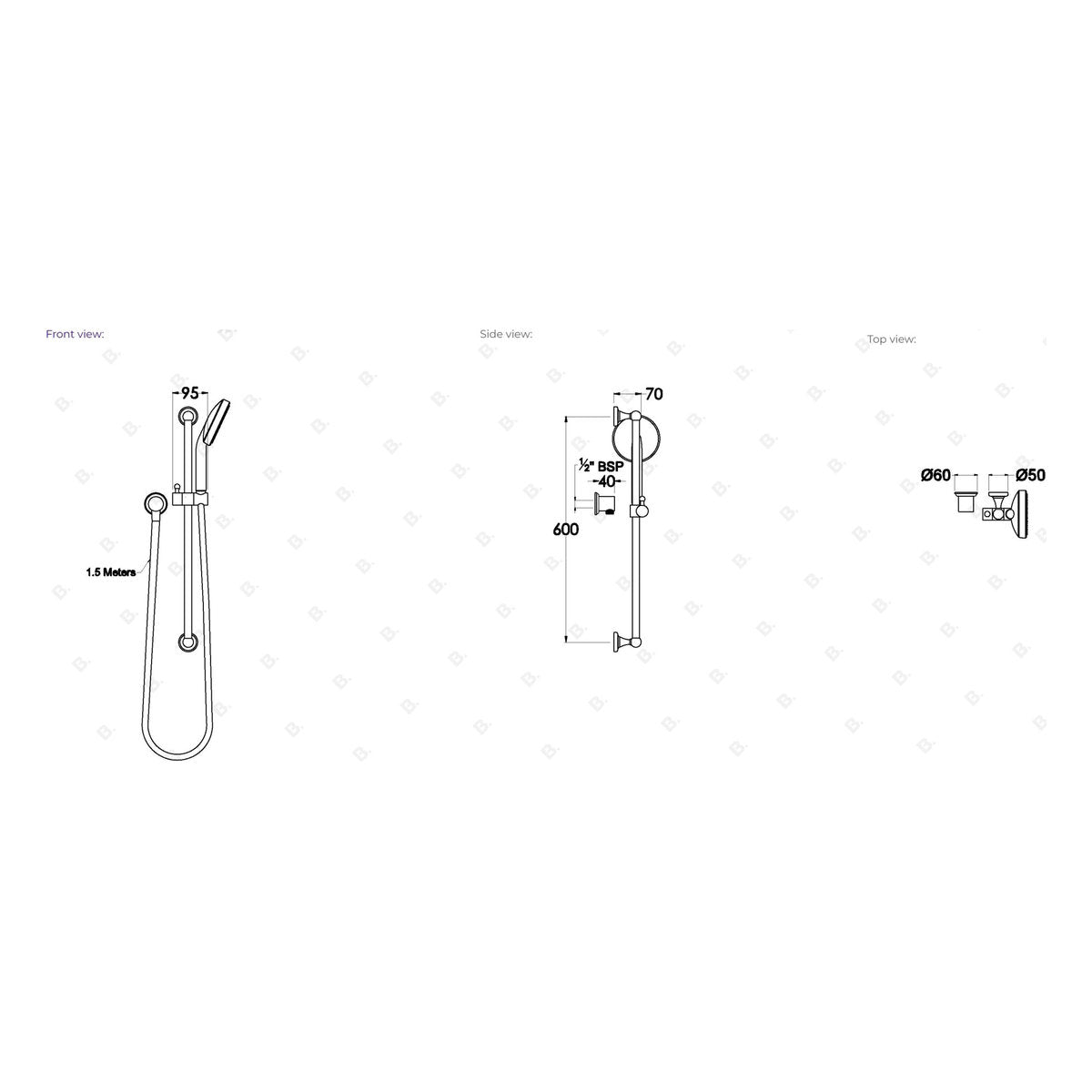 Brodware Neu England Handshower I
