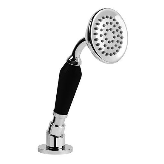 Brodware Neu England Handshower III, Black Porcelain Insert