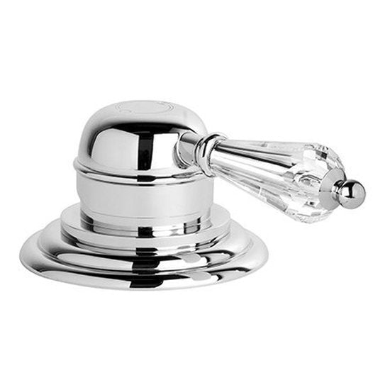 Brodware Neu England Hob Mixer, Kristall Lever