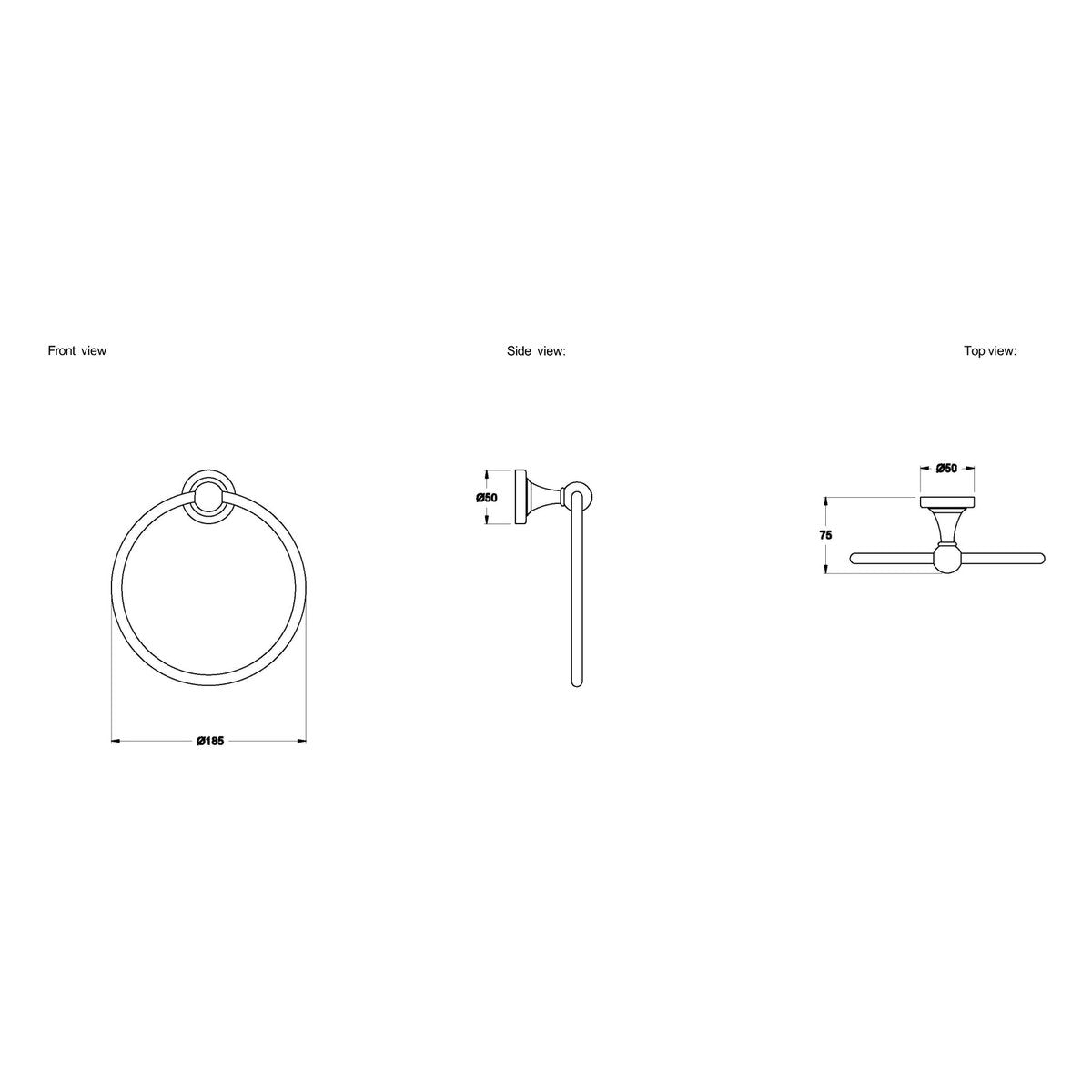 Brodware Neu England Towel Ring