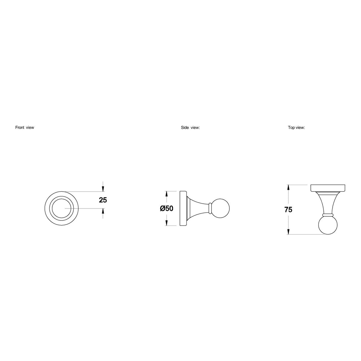 Brodware Neu England Robe Hook