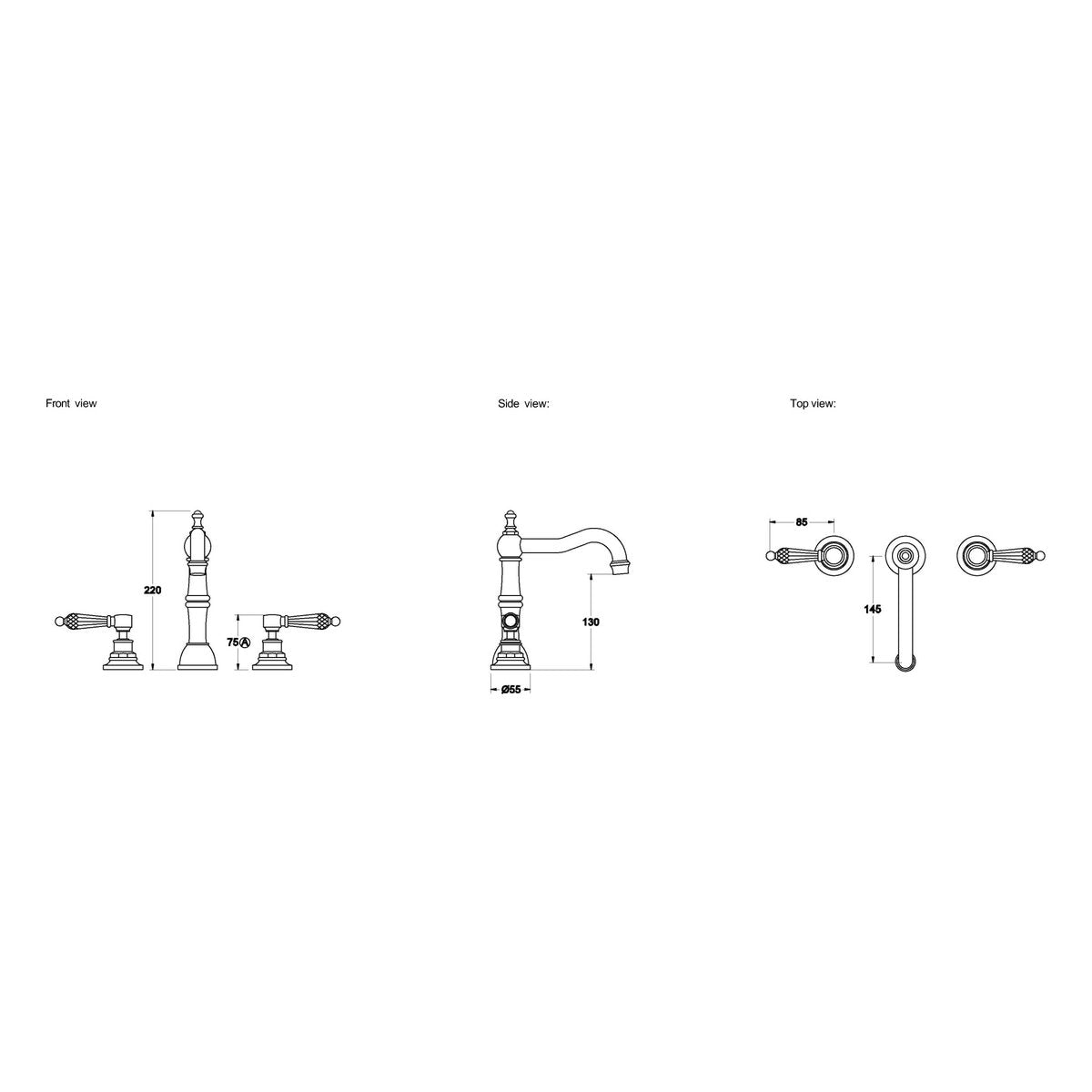 Brodware Winslow Basin Set IV, Kristall Lever