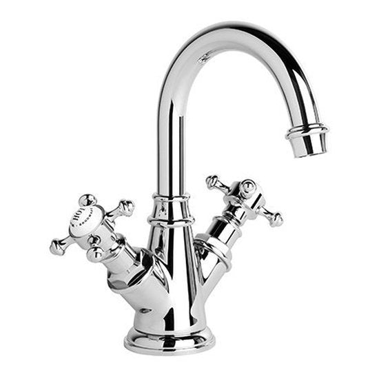 Brodware Winslow Basin Mixer II, Cross Handle - Ceramic Disc