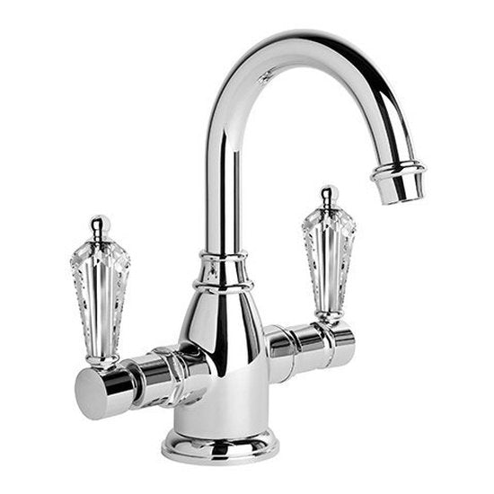 Brodware Winslow Basin Mixer II, Kristall Lever