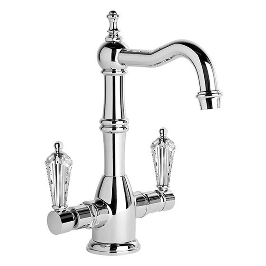 Brodware Winslow Basin Mixer I, Kristall Lever