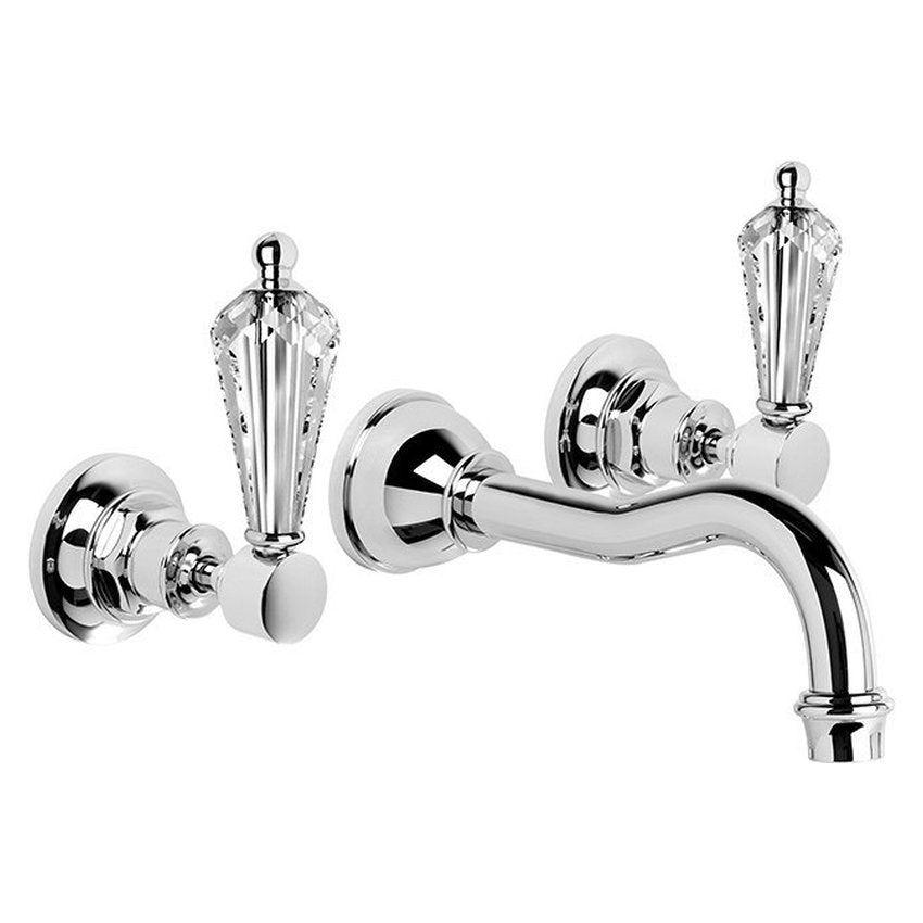 Brodware Winslow Wall Set, 160mm, Kristall Lever