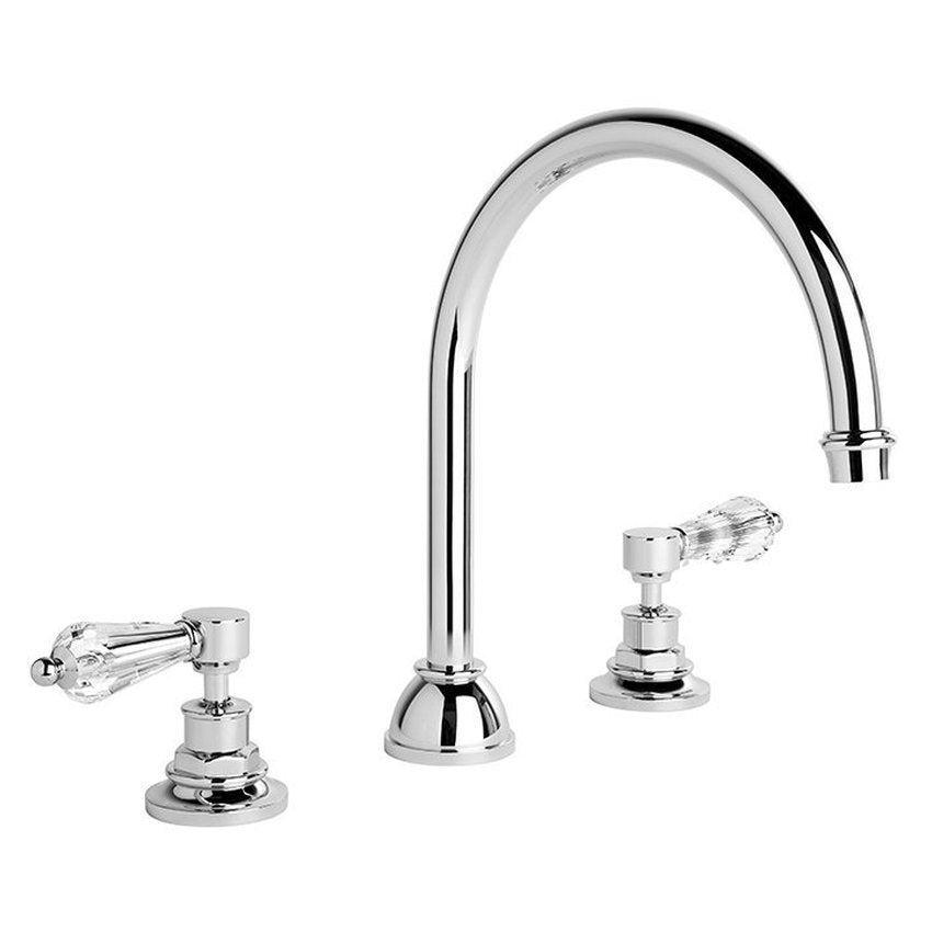 Brodware Winslow Bath Set III, Kristall Lever