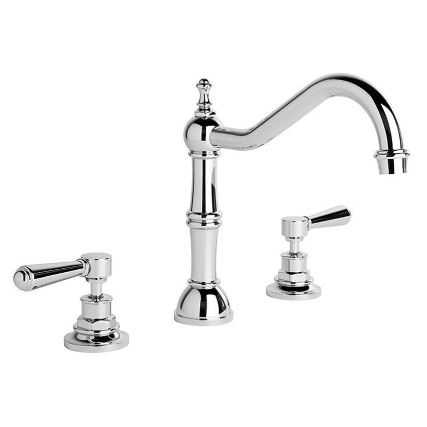 Brodware Winslow Bath Set II, Metal Lever