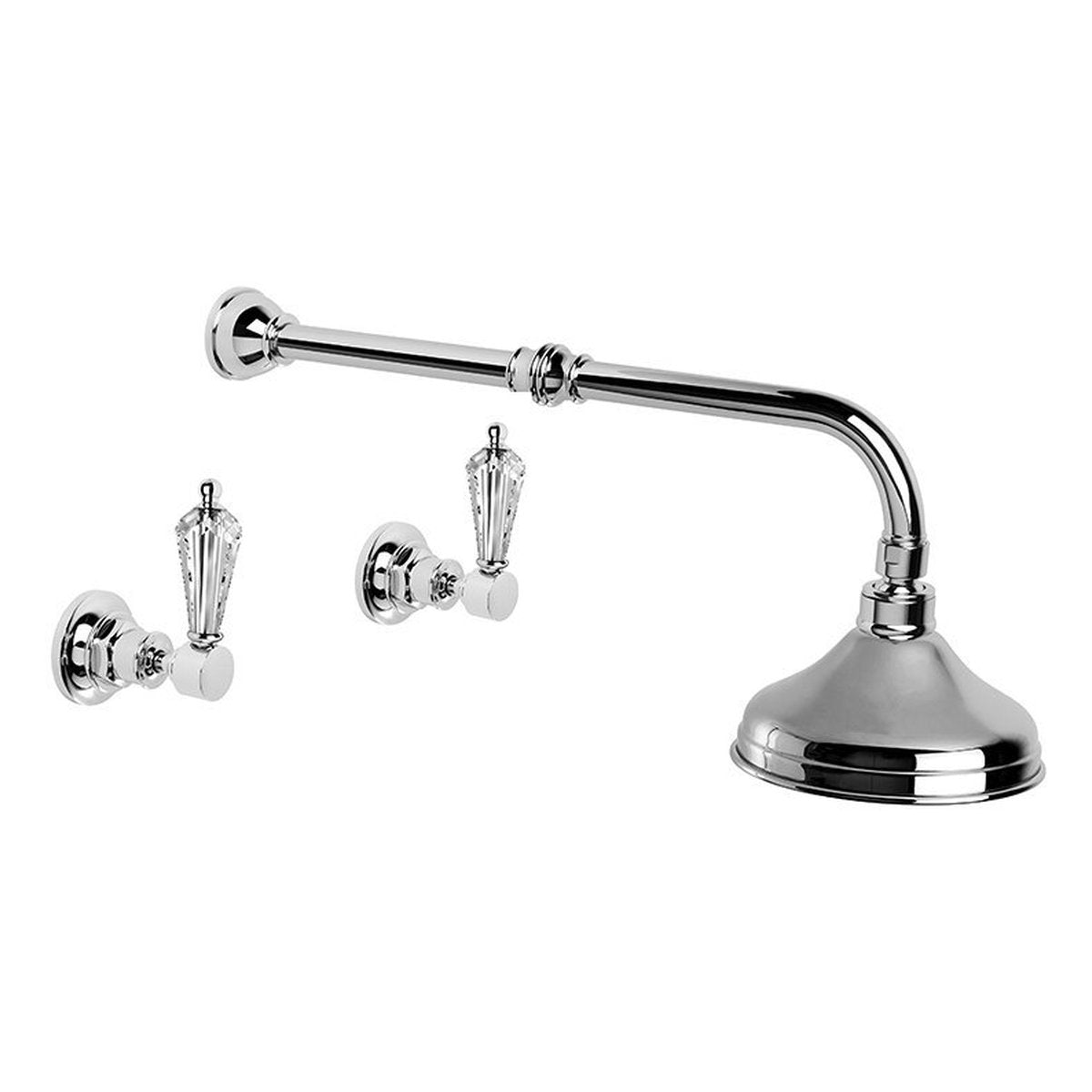 Brodware Winslow Shower Set VII, Kristall Lever