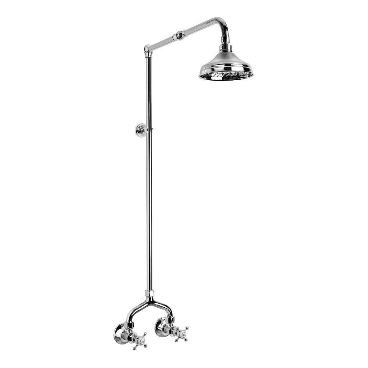 Brodware Winslow Shower Set IV, Cross Handle - Ceramic Disc