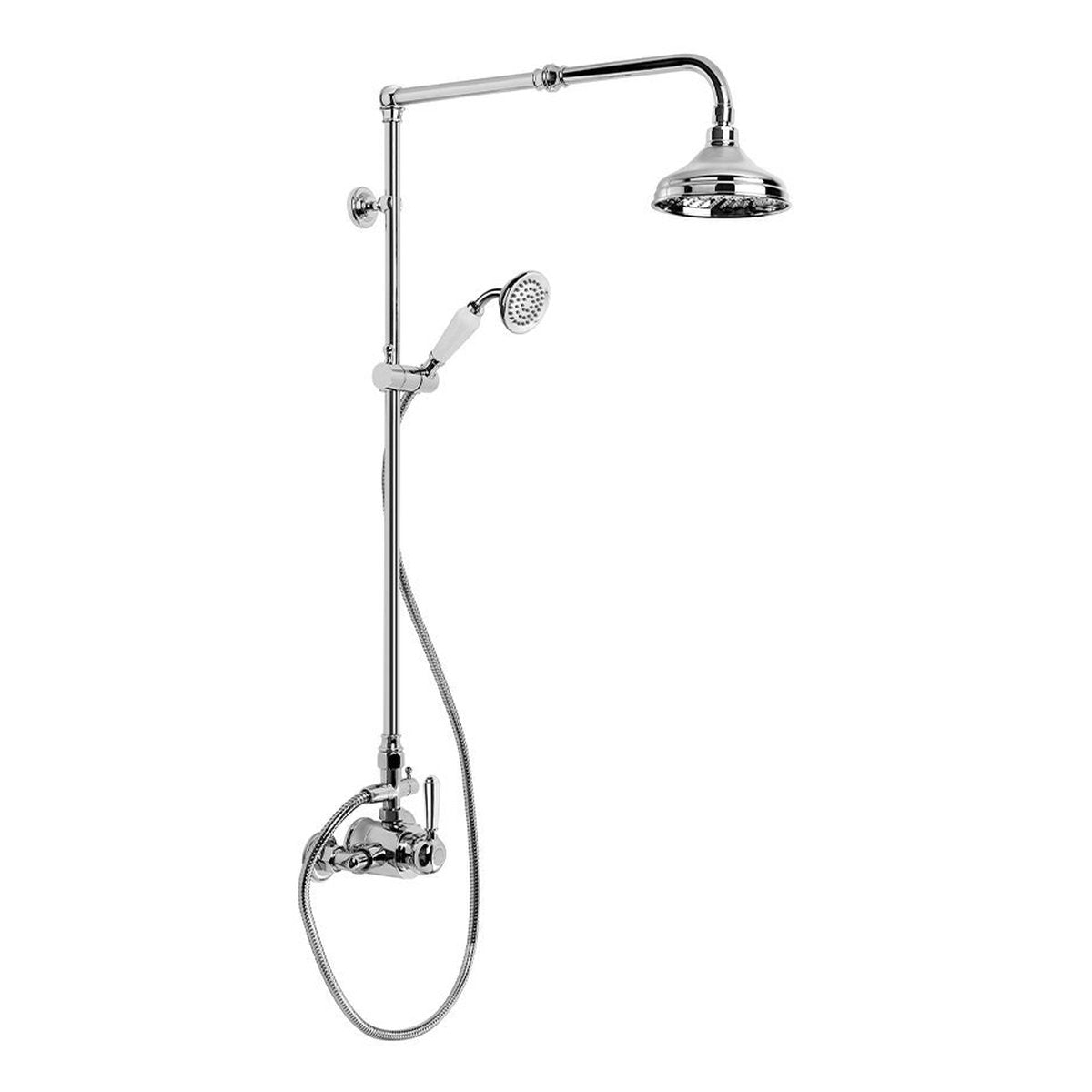 Brodware Winslow Shower Mixer Set IV, Metal Lever