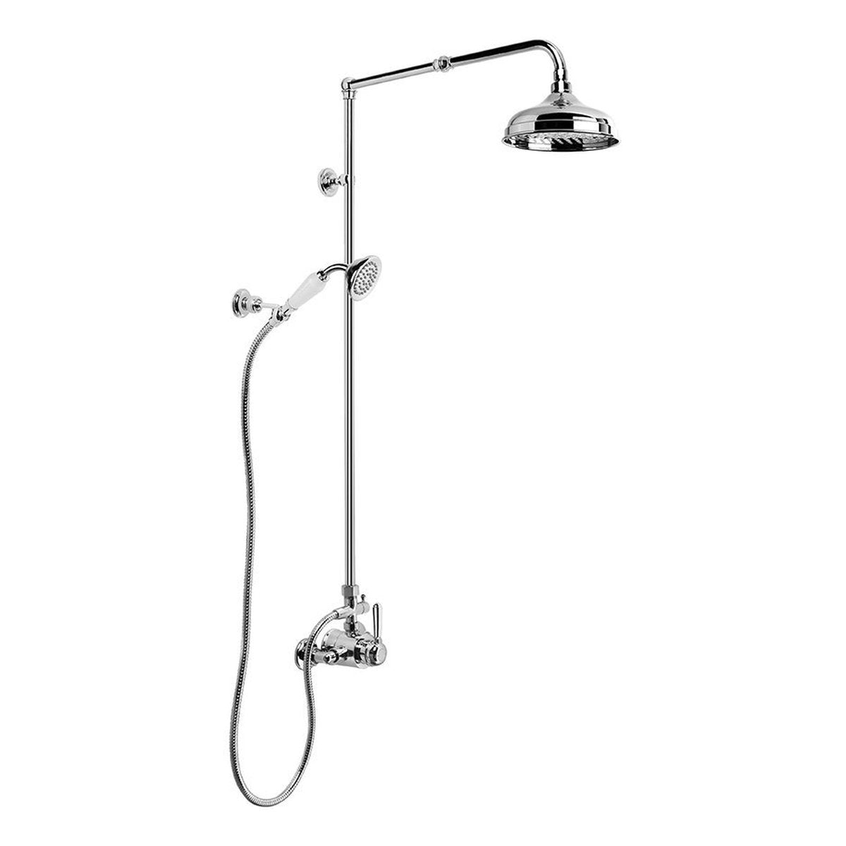 Brodware Winslow Shower Mixer Set II, Metal Lever