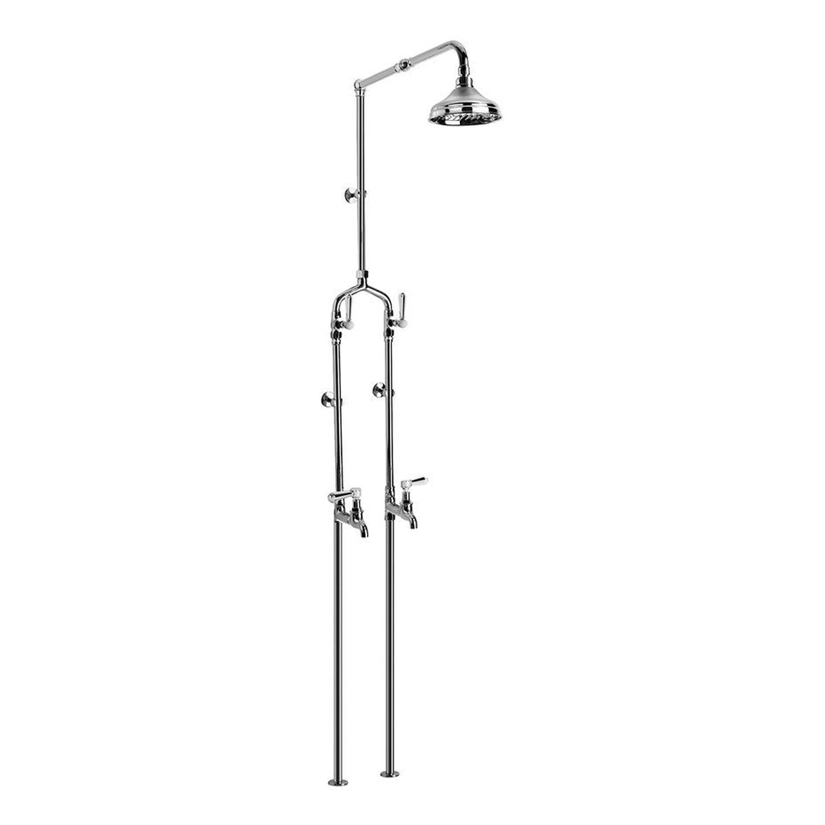 Brodware Winslow Bath & Shower Set I, Metal Lever