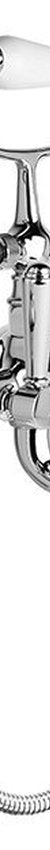 Brodware Winslow Bath Mixer With Handshower III, Metal Lever