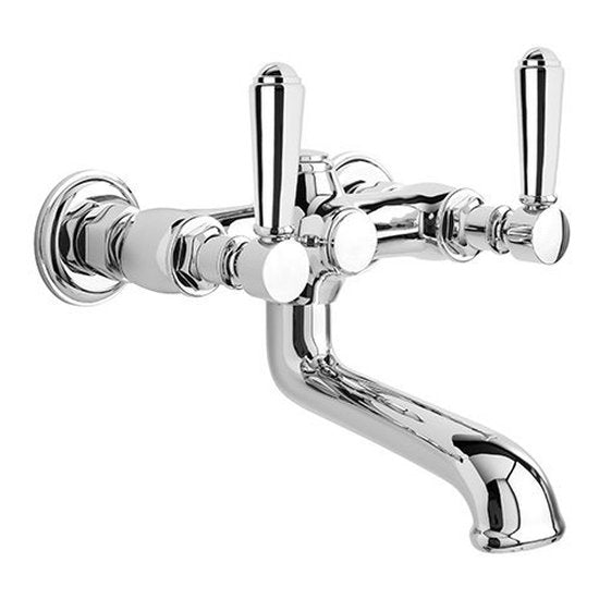 Brodware Winslow Bath Set, Metal Lever