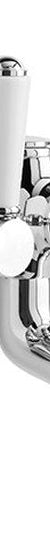 Brodware Winslow Bath Set, White Porcelain Lever