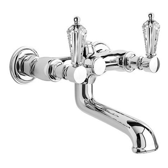 Brodware Winslow Bath Set, Kristall Lever