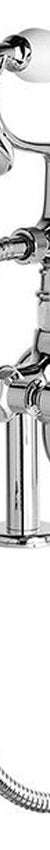 Brodware Winslow Bath Mixer With Handshower II, Metal Lever
