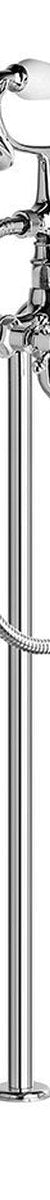 Brodware Winslow Bath Mixer With Handshower I, Cross Handle - Ceramic Disc