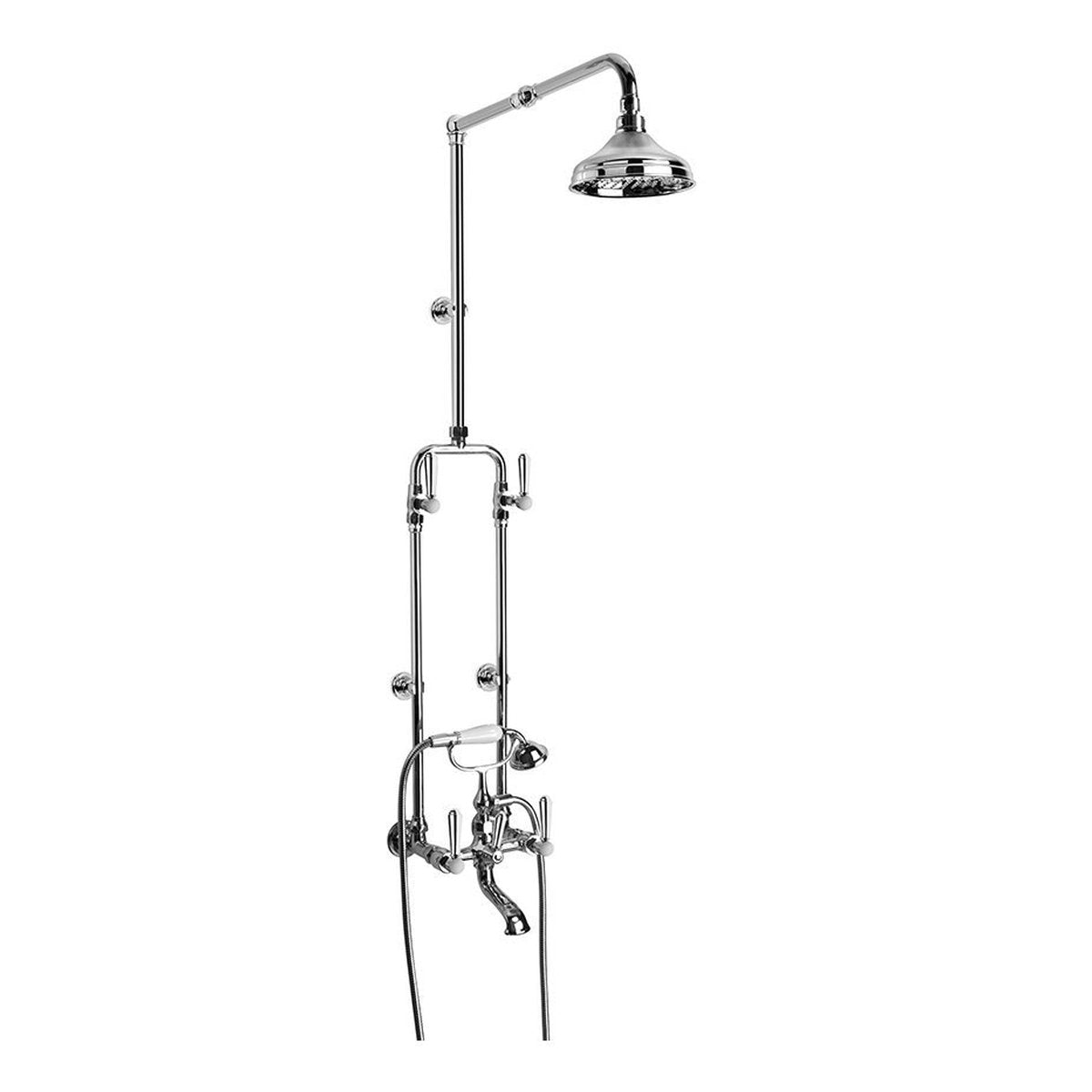 Brodware Winslow Bath & Shower Set II, Metal Lever