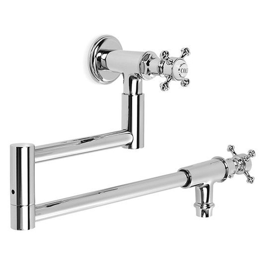 Brodware Winslow Pot Filler, Cross Handle - Ceramic Disc