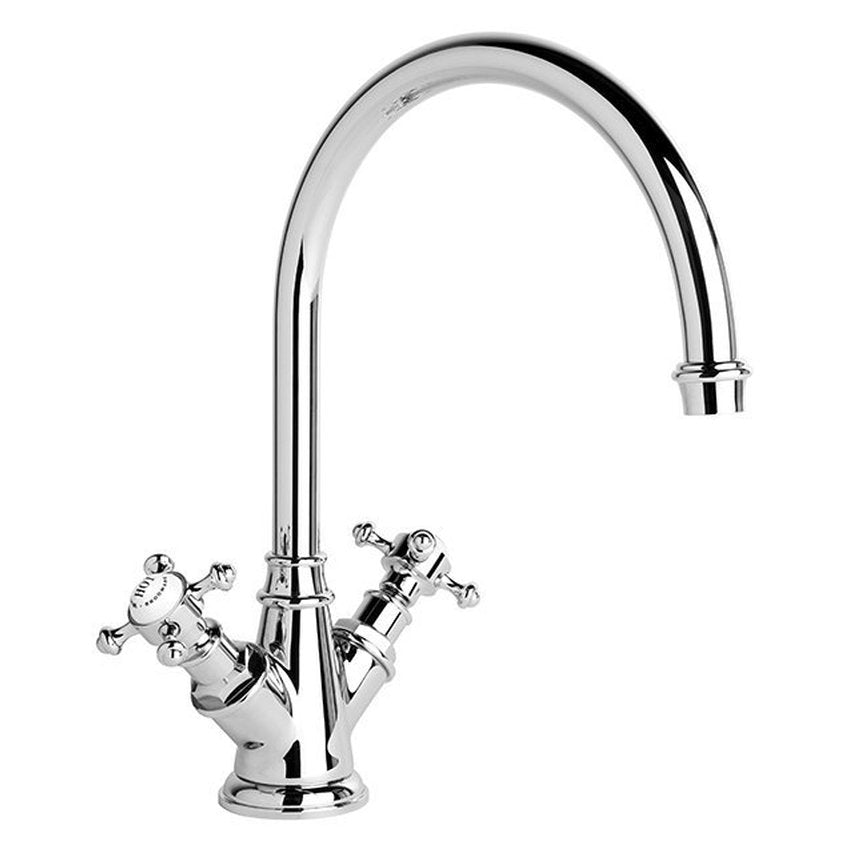 Brodware Winslow Kitchen Mixer II, Cross Handle - Ceramic Disc