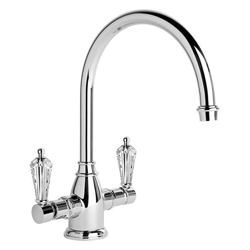 Brodware Winslow Kitchen Mixer II, Kristall Lever