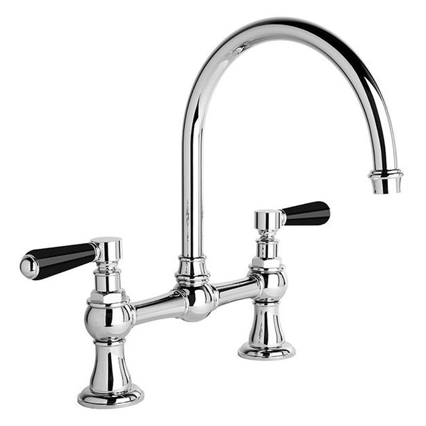 Brodware Winslow Kitchen Set III, Black Porcelain Lever